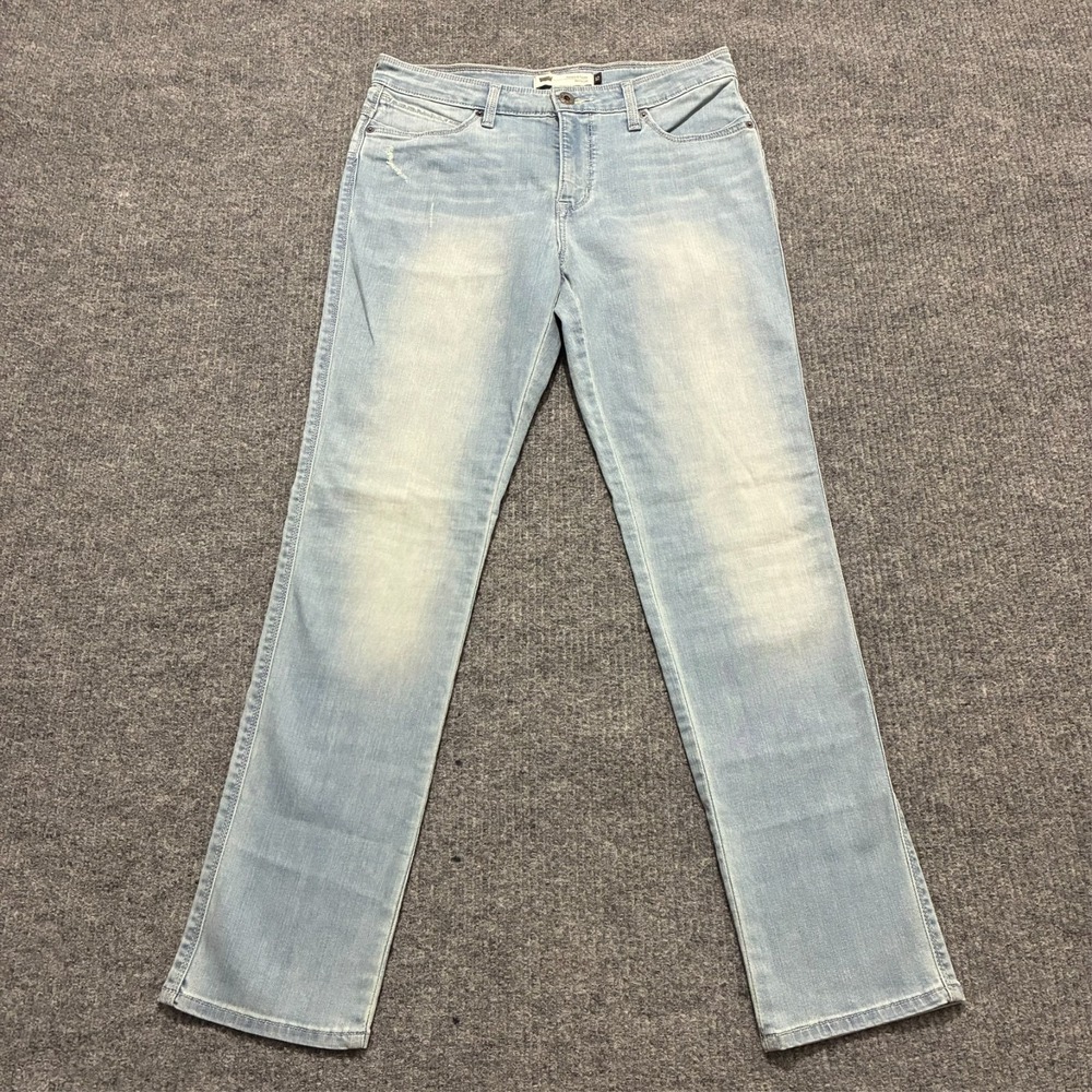 Levi's Flatters & Flaunts Womens Skinny Leg Jeans Size 12 Blue Denim Mid‎ Rise